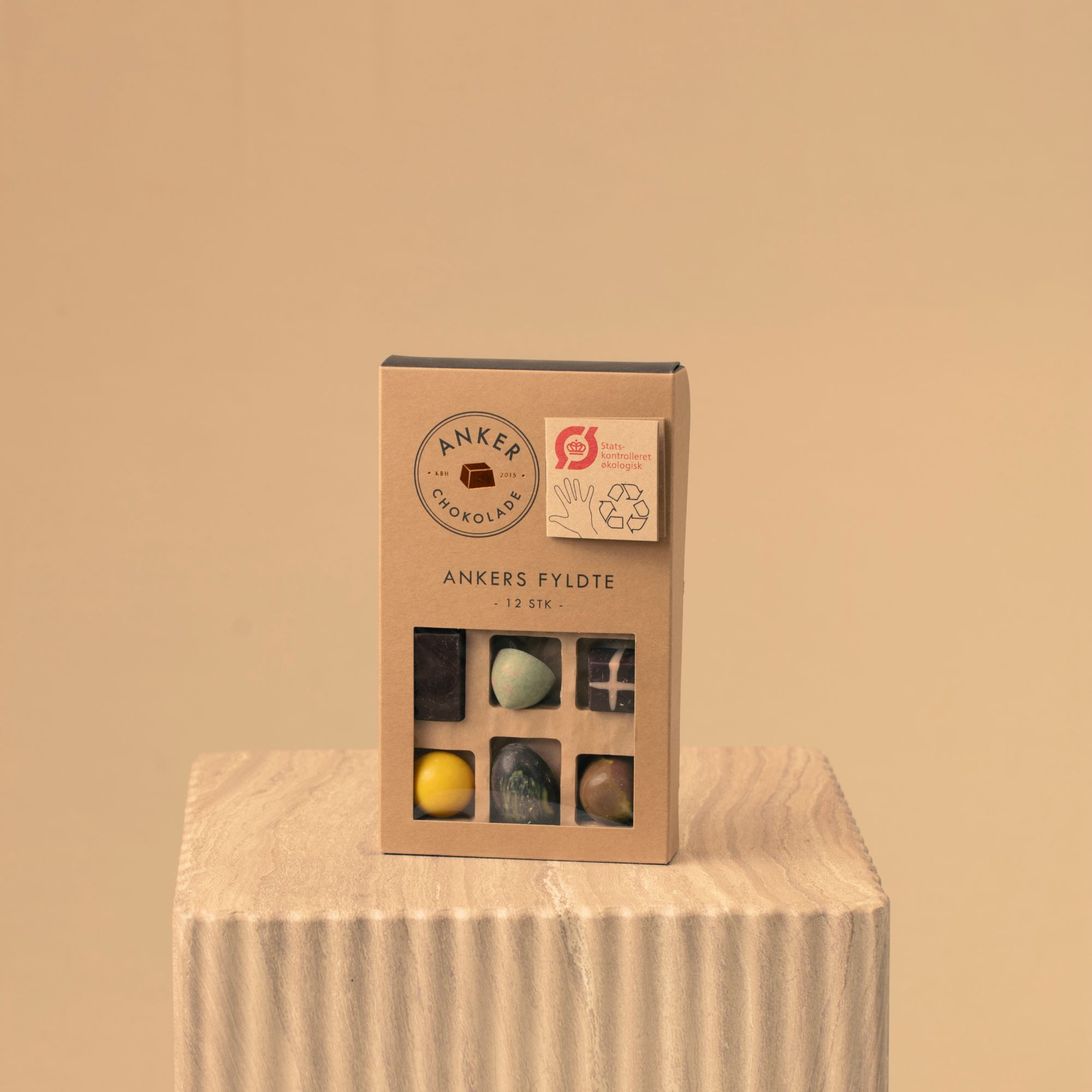 Ankers Fyldte Chokolader - 12 stk.